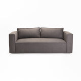 KYLO FABRIC 3 SEATER - DARK GREY