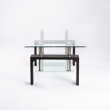 LALA 110x60cm GLASS COFFEE TABLE - MA