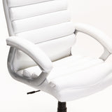 LUXURY EXECUTIVE HIBACK OFFICE CHAIR CM113 - WHITE