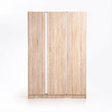 KIRA 3 DOOR ROBE - WHITE/LIGHT OAK