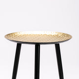ASH 44cm ROUND METAL SIDE TABLE