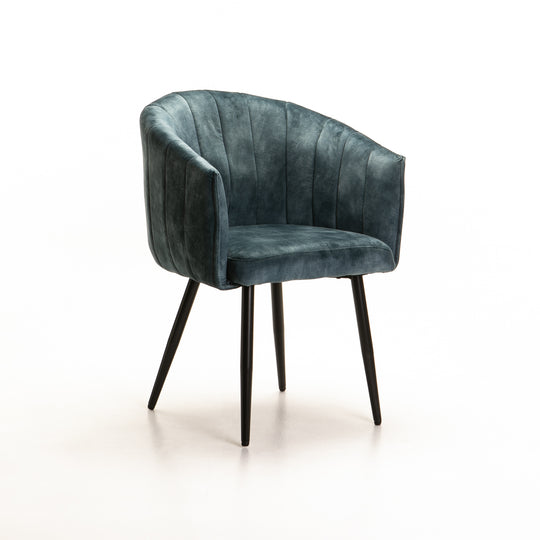 DANTE DELUXE VELVET DINING CHAIR