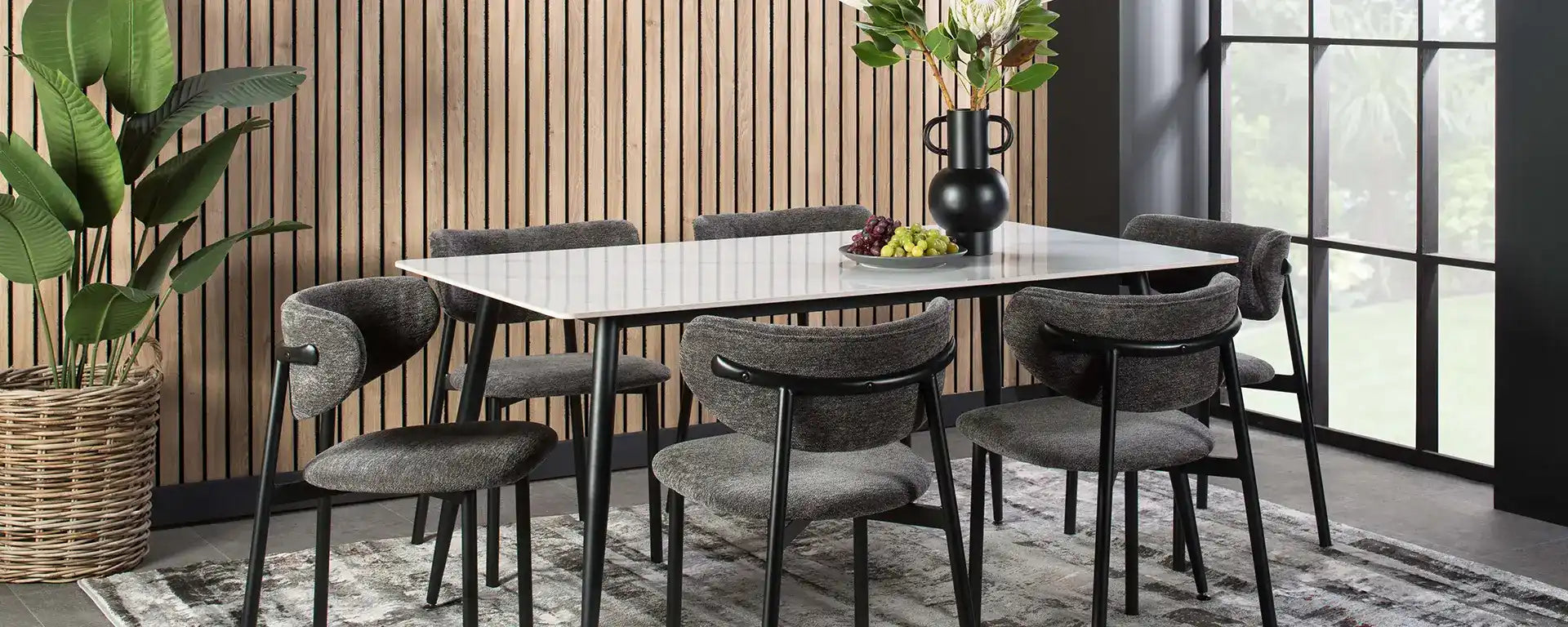 SCANDI-CHIC DINING WITH A MODERN EDGE