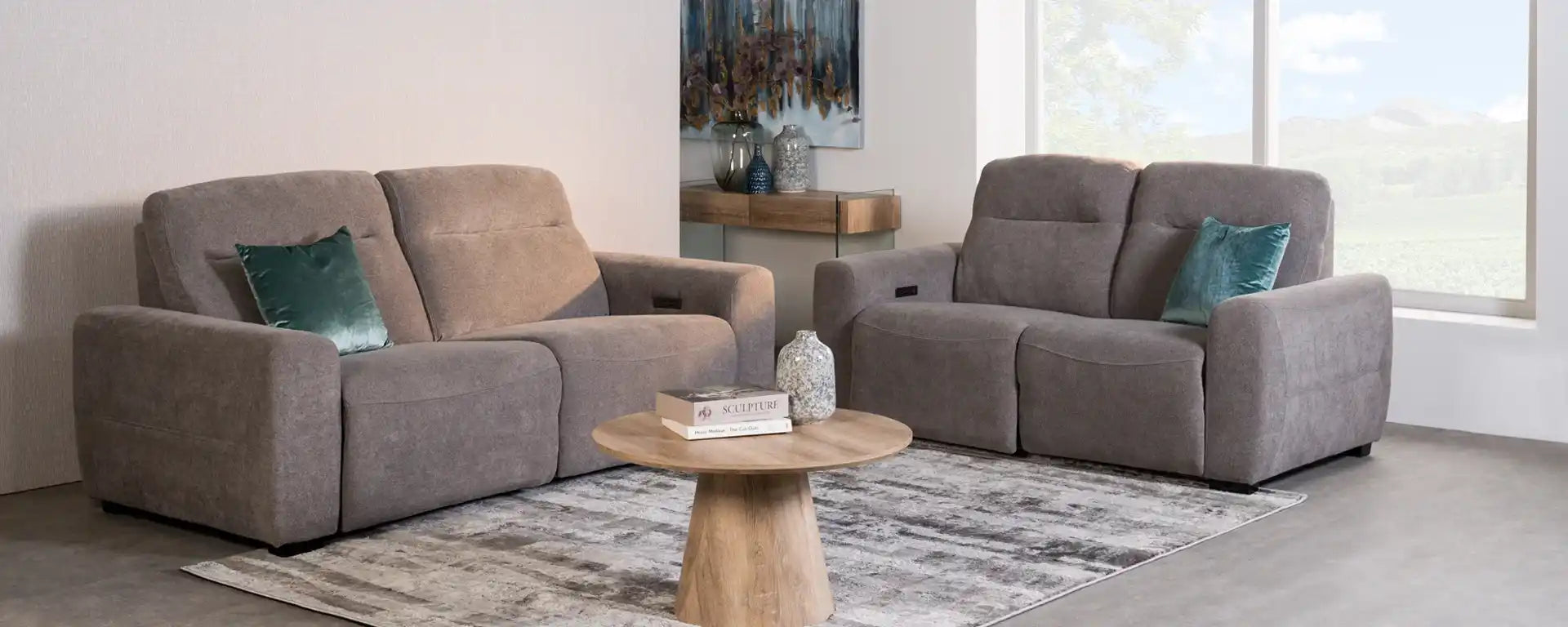 RECLINE IN STYLE: SOFT COMFORT, NATURAL TOUCHES