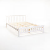 REMI DOUBLE BED - WHITE
