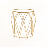 VENUS 40cm METAL SIDE TABLE - GOLD