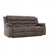 YAZ LUXURY FABRIC 3 SEATER RECLINER