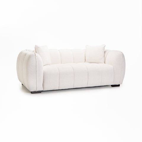 CHLOE FABRIC 2 SEATER - OATMEAL