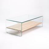 IVY 12MM TEMPERED GLASS COFFEE TABLE