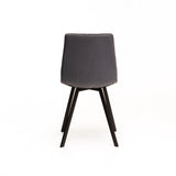 ADDISON VELVET DINING CHAIR - GREY