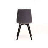 ADDISON VELVET DINING CHAIR - GREY