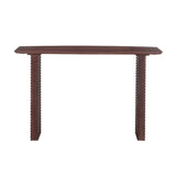 AGRA 120cm SOLID WOOD CONSOLE - LIGHT BROWN