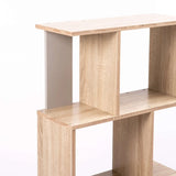 AIR MODULAR 3 SHELF UNIT - LIGHT OAK/LIGHT GREY