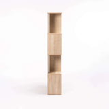 AIR MODULAR 4 SHELF UNIT - LIGHT OAK/LIGHT GREY