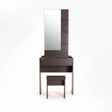 ALBA DRESSING TABLE & STOOL - WENGE