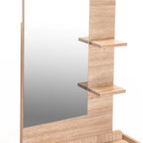 ALBA DRESSING TABLE & STOOL - LIGHT OAK