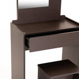 ALBA DRESSING TABLE & STOOL - WENGE