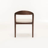 ALINA WOODEN DINING CHAIR-WALNUT