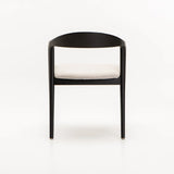 ALINA WOODEN DINING CHAIR-BLACK