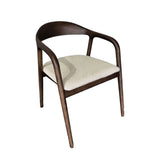 ALINA WOODEN DINING CHAIR-WALNUT