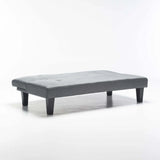 ALLAN FABRIC SLEEPER COUCH - DARK GREY