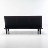 ALLAN FABRIC SLEEPER COUCH - DARK GREY