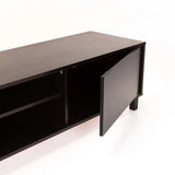 ALLY 1 DOOR TV/PLASMA UNIT - WENGE / BLACK