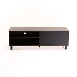 ALLY 1 DOOR TV/PLASMA UNIT - WENGE / BLACK