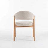 ALORA WOODEN DINING CHAIR - NATURAL LEG