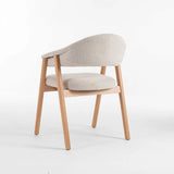 ALORA WOODEN DINING CHAIR - NATURAL LEG