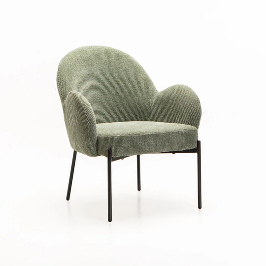 AMELIA TEXTURED FABRIC CHAIR