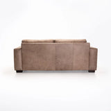 ANTONIO GENUINE LEATHER 3 SEATER - BUFFED TAUPE