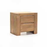 ARCTIC 2 DRAWER PEDESTAL - LIGHT OAK