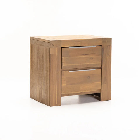 ARCTIC 2 DRAWER PEDESTAL - LIGHT OAK