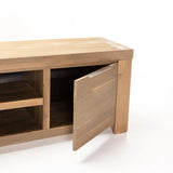 ARCTIC 210cm TV/PLASMA UNIT - LIGHT OAK
