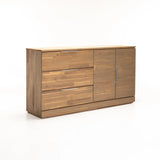ARCTIC 3 DRAWER 2 DOOR SIDEBOARD - LIGHT OAK