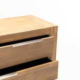 ARCTIC 5 DRAWER DRESSER - LIGHT OAK