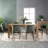 ARCTIC 210x100cm DINING TABLE - LIGHT OAK