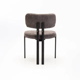 ARK FABRIC DINING CHAIR-GREY