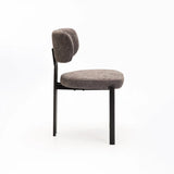 ARK FABRIC DINING CHAIR-GREY