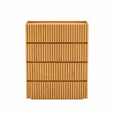 ASH 4 DRAWER DRESSER - OAK