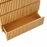 ASH 4 DRAWER DRESSER - OAK