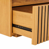 ASH 4 DRAWER DRESSER - OAK