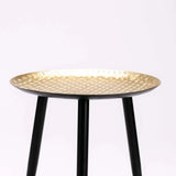 ASH 44cm ROUND METAL SIDE TABLE