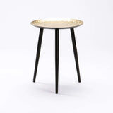 ASH 44cm ROUND METAL SIDE TABLE