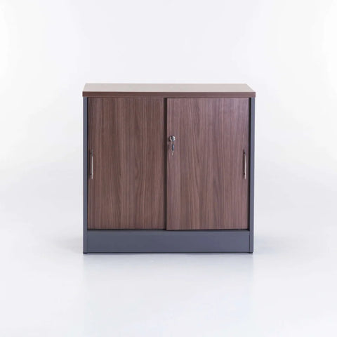 AXA 2 DOOR CABINET - WALNUT