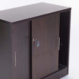 AXA 2 DOOR CABINET - WENGE