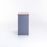 AXA 90cm SIDE DESK - WALNUT