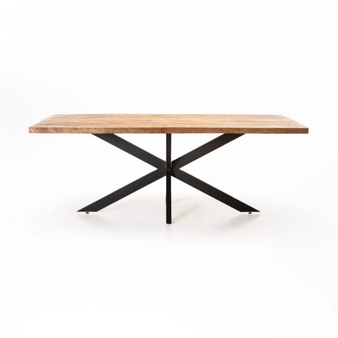BAGA 200x100cm SOLID WOOD DT - MANGOLIA RUSTIC