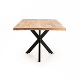 BAGA 200x100cm SOLID WOOD DT - MANGOLIA RUSTIC